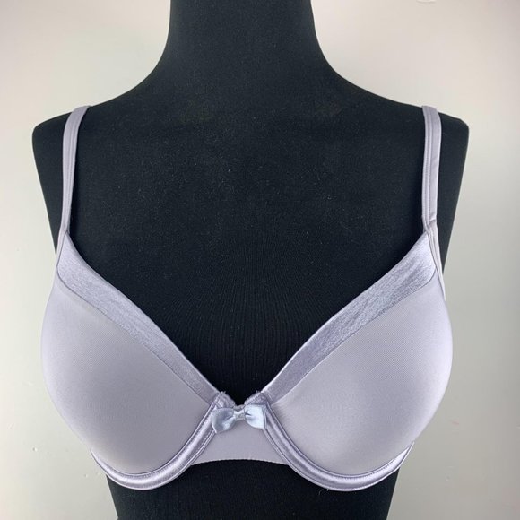Warner’s Bra 34B 1323 Satin Tuxedo Underwire - Picture 1 of 4